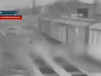 Жамбыл облысында жүк вагоны әйел адамды қағып кетті (ВИДЕО)
