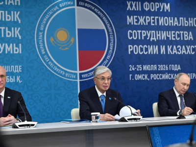 Президент: Қазақстан экономикасында ресейліктердің үлесі бар 20 мыңнан астам кәсіпорын жұмыс істеуде