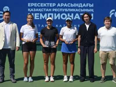 Астанада теннистен Қазақстан жазғы чемпионатының жеңімпаздары анықталды