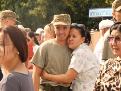 Ұлттық ұланның 5517 әскери бөлімінде ата-аналар үшін Ашық есік күні өтті