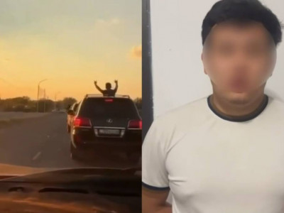 Ұлытау облысында той кортежін ұйымдастырған 8 жүргізуші жауапқа тартылды (ВИДЕО)