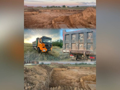 Астанада төрт жүргізуші құрылыс нысанынан топырақ ұрламақ болған