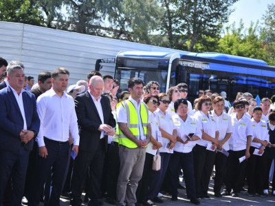 «Әділет» партиясының өкілдері автобус паркінің ұжымымен кездесу өткізді