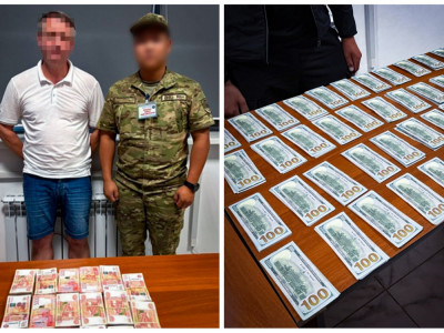 70 мың долларды киіміне жасырып, шекарадан алып өтпек болған азамат ұсталды