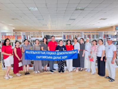 ЖСДП үміткерлері Ақмола облыстарының тұрғындарымен ашық диалог өткізді