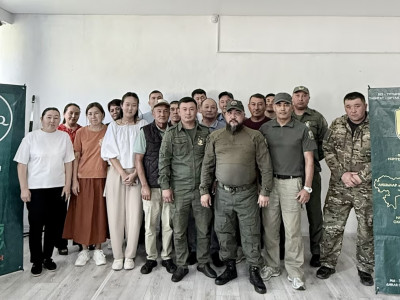 «Байтақ» партиясының кандидаттары «Көлсай көлдері» табиғи паркінің ұжымымен кездесті