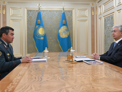 Мемлекет басшысы Төтенше жағдайлар министрі Шыңғыс Әріновті қабылдады