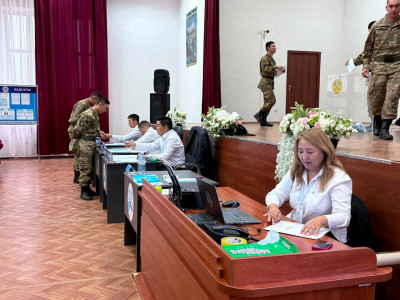 Көкшетаулық ұландықтар Құрылтай сайлауында ең алғашқы болып дауыс берді