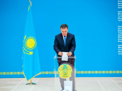 Астана әкімі Құрылтай сайлауында өз таңдауын жасады