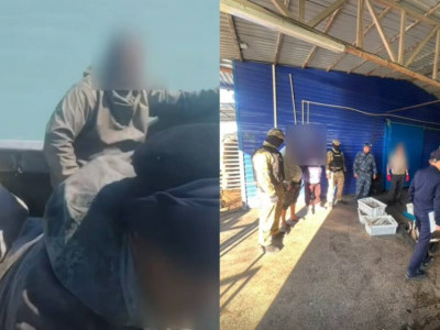 Балқаш көлінен 53 келі көксеркені заңсыз аулаған екі азамат ұсталды