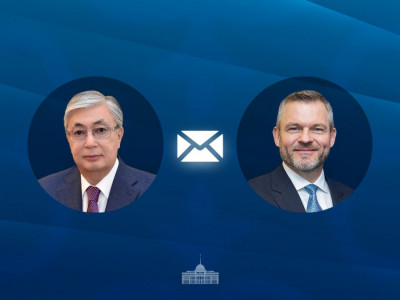Мемлекет басшысы Словакия Президентіне құттықтау жеделхатын жолдады