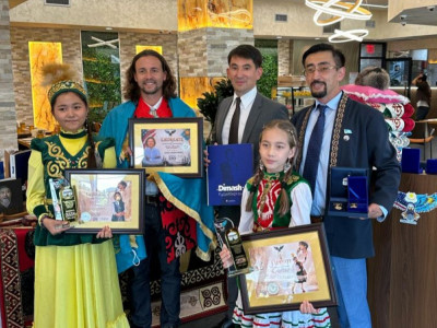 ALTYN DOMBYRA Америкаға жетті