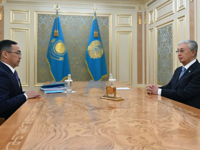 Президент Мәдениет және ақпарат министрі Арман Қырықбаевты қабылдады