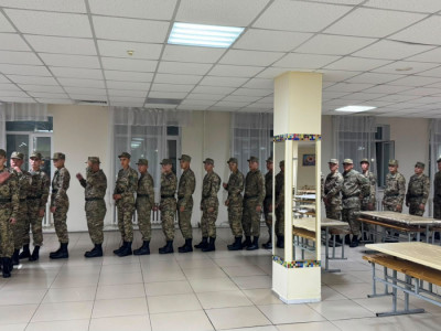 Ұлттық ұланның Астанадағы бригадасы жас сарбаздармен толықты
