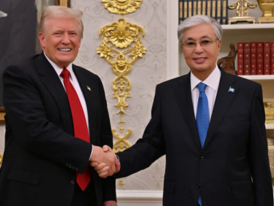 Трамп Тоқаевты ел тәуелсіздігінің 35 жылдығымен құттықтады