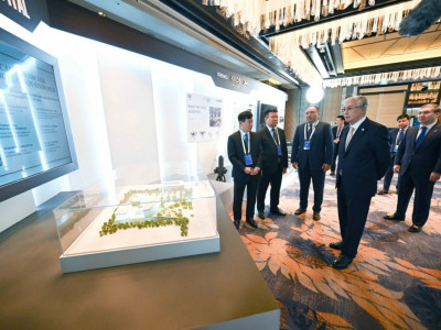Мемлекет басшысына Қазақстан мен Оңтүстік Кореяның инвестициялық жобалары таныстырылды