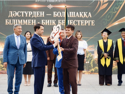 ҚАТЗУ-да бірінші курс студенттерін қабылдау салтанаты өтті