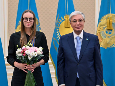 Президент Елена Рыбакинаны «Барыс» орденімен марапаттады