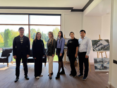 Dala Edge жобасы Zaha Hadid Architects өкілдеріне аумақтарды орнықты дамытудың үлгісі ретінде таныстырылды