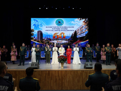Ұлттық ұланның 5449 әскери бөліміне 60 жыл толды