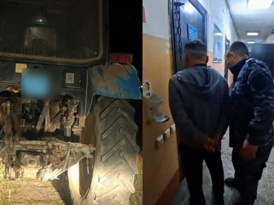 Абай облысында мас күйінде трактор жүргізген азамат қамауға алынды