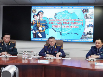 Ұлттық ұлан қызметінің 9 айдағы жұмысы қорытындыланды