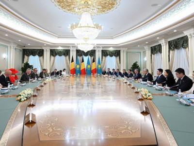 Қасым-Жомарт Тоқаев Бельгия Королімен және Патшайымымен кеңейтілген құрамда келіссөз жүргізді