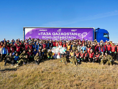 Ақмоладан Өскеменге дейін: 1 800 шақырымды қамтитын «Таза Qazaqstan» road-эстафетасы басталды