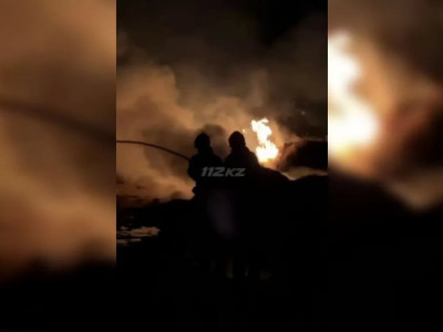 Ұлытау облысында 100 бума шөп өртеніп кетті