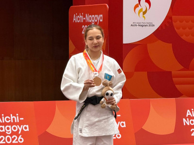 Дзюдошы Альфия Тілекқабыл Пара Азия ойындарының қола жүлдегері атанды