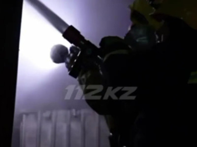 Талдықорғанда наубайхана өртеніп, жұмысшы ауруханаға түсті