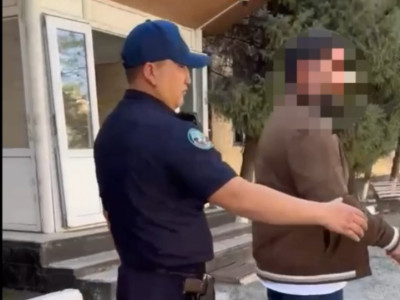 Жамбыл облысында жалған нөмірмен жүрген жүргізуші қамауға алынды