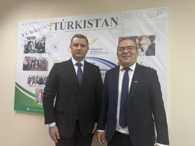 «Türküstan» мен «TURKISTAN» әріптестік байланыс орнатпақ
