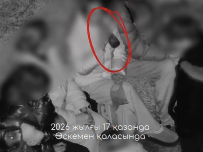 ШҚО-да алкоголь ішкен жасөспірімдер бейнебақылау камерасына түсіп қалған