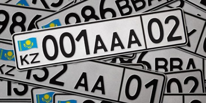 Көлік нөміріндегі бірыңғай әріптер үшін үстеме салық салынуы мүмкін
