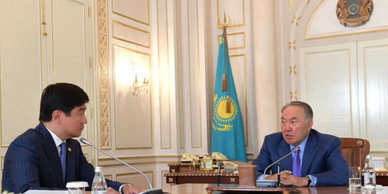Елбасы Нұрсұлтан Назарбаев Бауыржан Байбекті қабылдады