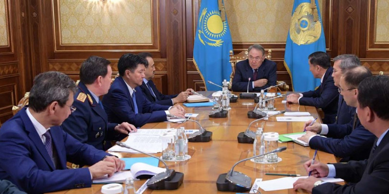 Нұрсұлтан Назарбаев, ҚР Президенті: Барлық қажетті шараны қабылдауды тапсырамын