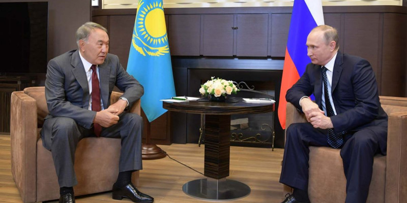 Қазақстан Президенті Н.Назарбаев РФ президенті В.Путинмен кездесті