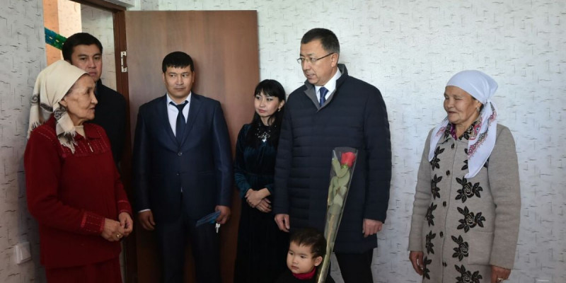 Шымкентте 900 пəтерді құрайтын 30 көпқабатты үй беріле басталды