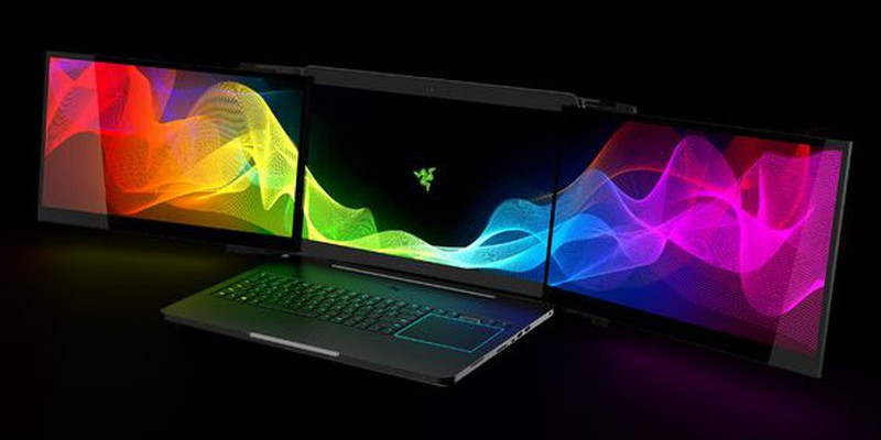 Razer үш мониторлы ноутбук шығарды