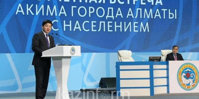 Әкім Алматының ауасы мен қала тұрғындарының жағдайы туралы айтты