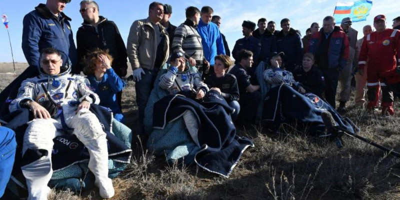 Ғарыштан оралған шетелдік астронавтар Қазақстанның әсемдігіне таңғалды