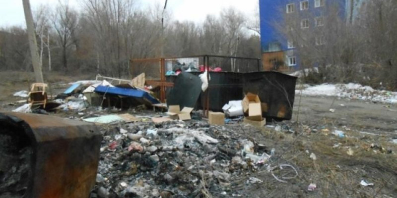 ШҚО-да емхана аумағынан қауіпті медициналық қалдықтар табылды