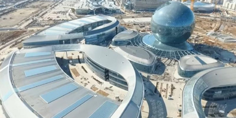ЭКСПО-дағы Қазақстан павильоны екі бөліктен тұрады