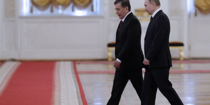 Мәскеуде Мирзияев пен Путин келіссөз өткізді