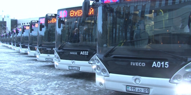 Астанаға 380 қоғамдық көлік жеткізіледі