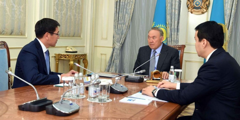 Елбасы «Қазатомөнеркәсіп» ұлттық атом компаниясы» төрағасы Асқар Жұмағалиевті қабылдады