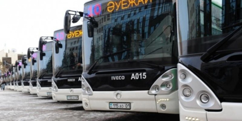 Астана әкімдігі 423 автобус сатып алды