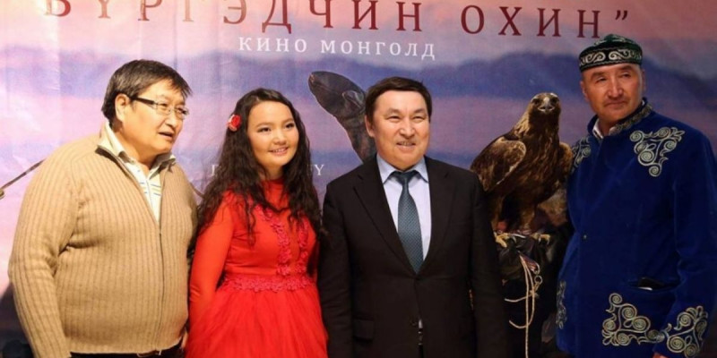 Қазақтың бүркітші қызы туралы фильм моңғол жұртшылығына таныстырылды