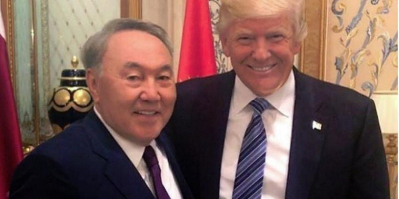 Елбасы Дональд Трамппен әңгімелесті